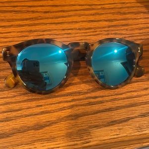 Illesteva blue lens glasses